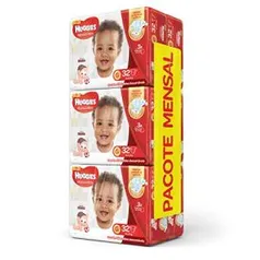 Huggies Pacote Mensal Supreme Care Mega G, 192 Fraldas R$152