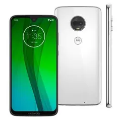 Smartphone Motorola Moto G7 Polar XT1962 64GB, Tela de 6,24", 4GB de RAM, Dual Chip, Android 9.0