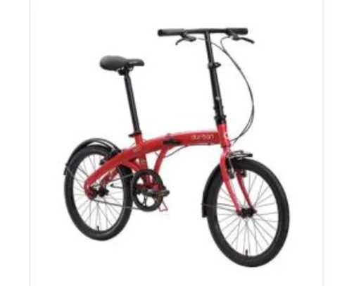 Bicicleta Dobrável Durban Vermelha