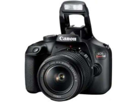 Câmera Digital Canon Semiprofissional - EOS Rebel T100 Wi-Fi | R$1.169