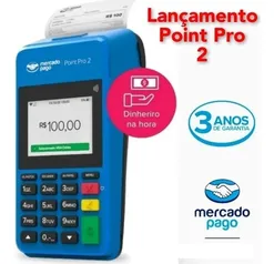 Maquina Mercadopago Point Pro 2 | R$ 111