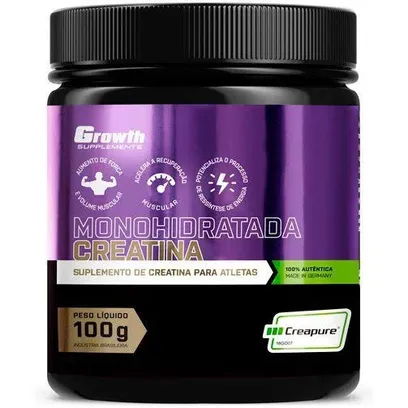 Foto do produto Creatina Creapure Monohidratada - 100g - Growth Supplements