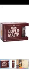 Kits Cerveja Brahma Duplo Malte 350ml - 30 unidades + 5 copos [Clube da Lu + Cashback]