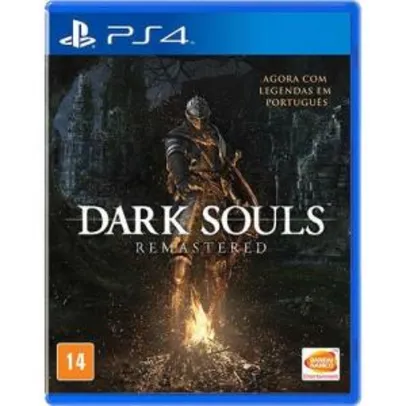 Dark Souls Remastered (PS4) - R$ 140