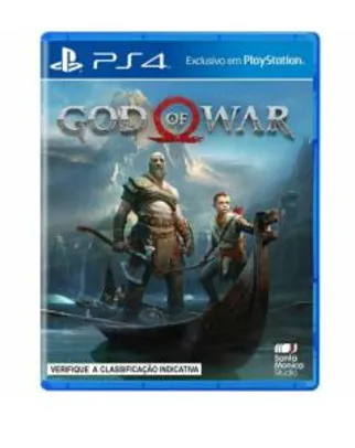 [Primeira compra] God of War - PS4 Mídia física