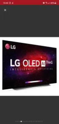 Smart TV OLED 55" UHD 4K LG Wi-Fi, Bluetooth, HDR, Inteligência Artificial ThinQ AI | R$5700