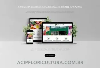 Desconto de Lançamento da Loja Online da Floricultura Acip