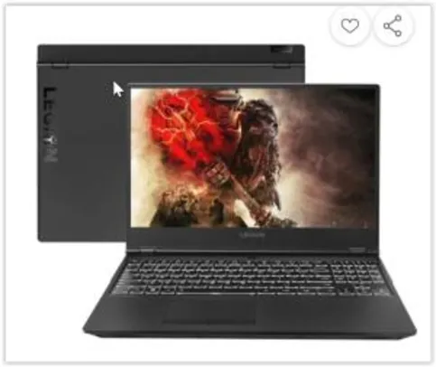 [Reembalado] Notebook Gamer Lenovo Legion Y530 Intel Core i5 8GB | R$ 3895