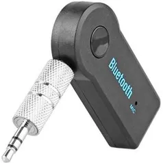 Receptor Bluetooth P2 Handsfree Com bateria interna Para Carro Casa e Fone