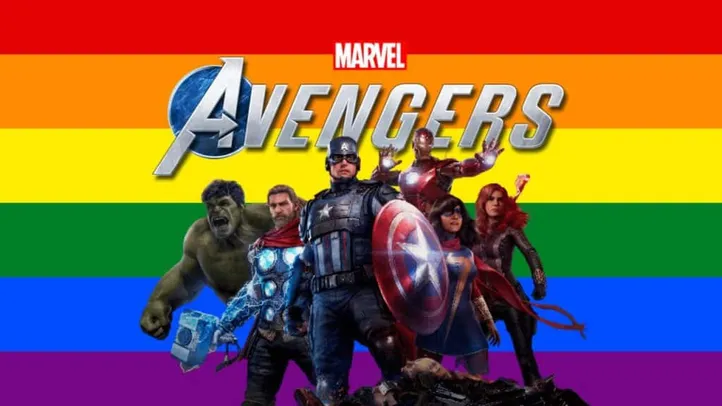 Marvel Avengers | itens cosméticos grátis Orgulho LGBTQI+