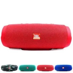 [ATENÇÃO] Caixa Som Bluetooth Jbl Charge 3 Potente Vermelha - R$ 299