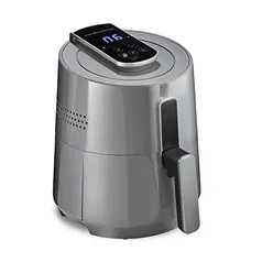 Fritadeira Sem Óleo AIR FRYER DIGITAL Hamilton Beach 3.5L 220v Cinza, 1400W - 35051