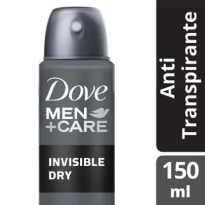 [1a Compra] 09 Unidades - Desodorante Dove Men Care Invisible Dry Masculino Aerosol 89g | R$ 66