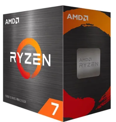 Processador AMD Ryzen 7 5800X, 8-Core, 16-Threads, 3.8GHz (4.7GHz Turbo), Cache 36MB, AM4, 100-100000063WOF