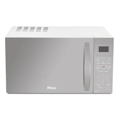 Micro-ondas Philco 26 Litros Branco Espelhado PMO26EB