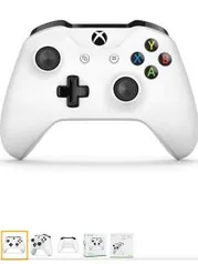 Controle sem fio Xbox One - Branco -  R$260