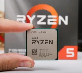 Processador: Ryzen 5 3600 (Sem o cooler) | R$915