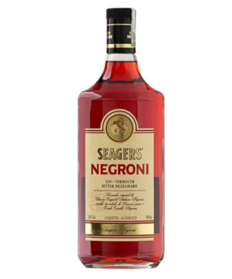 Coquetel Alcoólico Negroni Seagers Garrafa 980ml