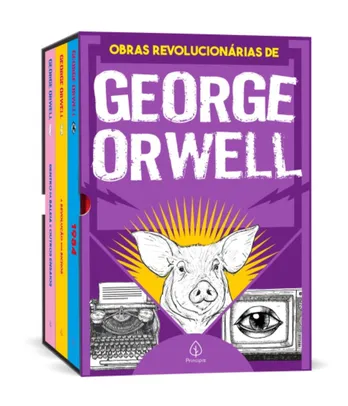 [AME R$ 12,59 / SC R$ 10,07] Box - As obras revolucionárias de George Orwell