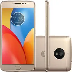 Smartphone Motorola Moto E4 Plus Dual Chip Android 7.1.1 Nougat Tela 5.5" Quad-Core 1.3GHz 16GB 4G Câmera 13MP - Ouro