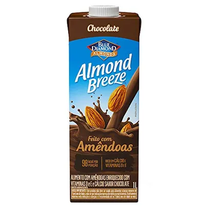[Prime][Leve 10] Alimento com Amêndoas Sabor Chocolate Almond Breeze 1L | R$ 64