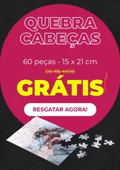 QUEBRA-CABEÇA GRÁTIS - 60 PEÇAS