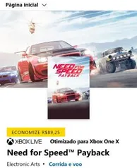 Need for Speed Payback [Xbox One]