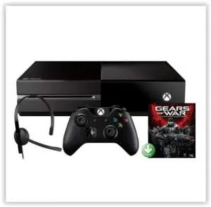 Saindo por R$ 1330: Xbox One + jogo Gears of War: Ultimate Edition por R$ 1330 | Pelando