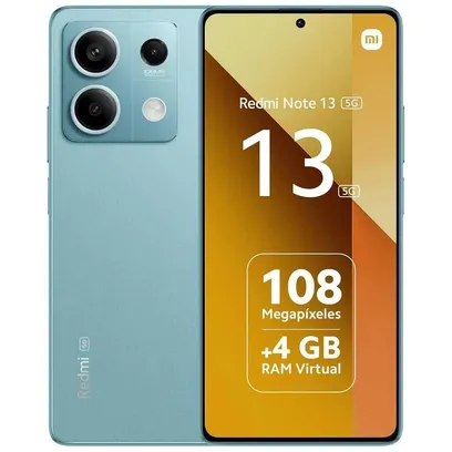 Foto do produto Smartphone Xiaomi Redmi Note 13 5G 6,7" 8 GB Ram 256 GB Azul