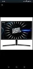 Monitor gamer Samsung curvo 24" 144hz | R$991