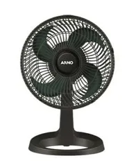 Ventilador de Mesa Arno Super Force VEF3 com 3 Velocidades - Preto | R$104