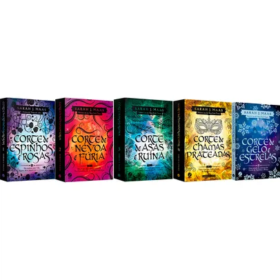 Kit Livros - Coleção Corte de Espinhos e Rosas - 5 Volumes | R$170