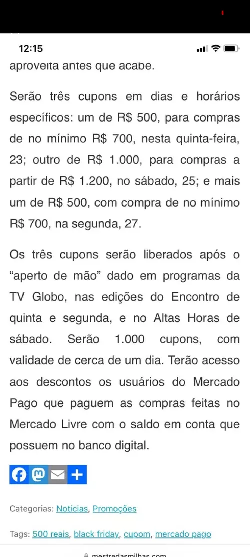 Imagen na descrição da promoção