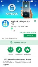 [Android] Applock - Fingerprint Pro  Grátis