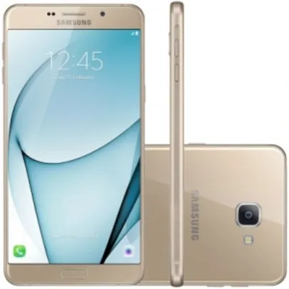 Smartphone Samsung Galaxy A9 Preto Tela 6" Android 6.0 Marshmallow Octa-Core Cam 16Mp 32Gb - R$ 1.979,21