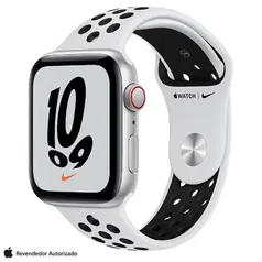 Apple Watch Nike SE GPS + Cellular, 40 mm Caixa Prateada