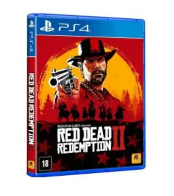 [PRIME] Red Dead Redemption 2 - Ps4 | R$ 129
