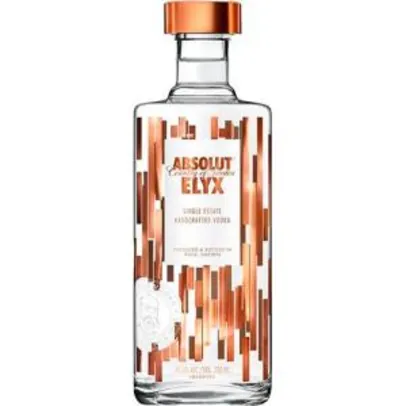 (R$ 46,25 com AME) Vodka Absolut Elyx - 750ml