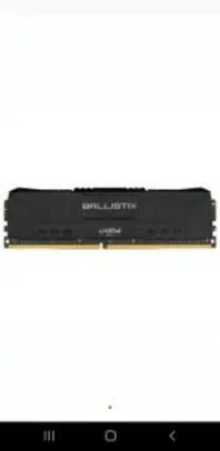 Memória RAM Crucial Ballistix 8GB DDR4 2666 Mhz, CL16 | 216