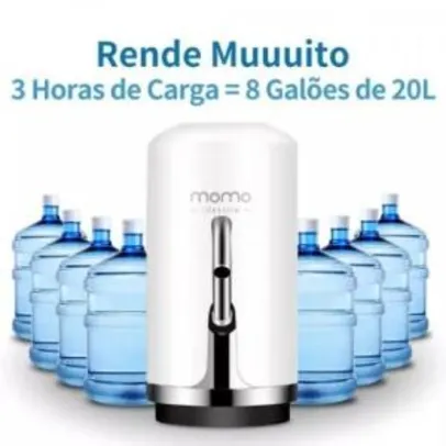 Bebedouro bomba para galão de água Momo Lifestyle - R$89