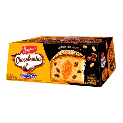 Colomba Pascal Bauducco Snickers 650g | R$5