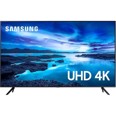 Smart TV LED 4K UHD 70'' Samsung, 3 HDMI, 1 USB, Wi-Fi - UN70AU7700GXZD