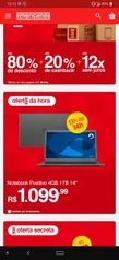 [APP] Notebook Positivo Motion C41TCI Intel Celeron Dual Core 4GB 1TB 14" Linux | R$1.099