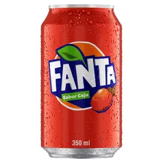 Refrigerante Fanta Caju Lata 350ml