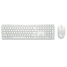 Kit Teclado E Mouse Sem Fio Dell Pro Km5221w Branco