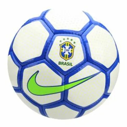 Bola de Futebol Society Nike CBF - Branco e Azul | R$102
