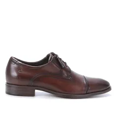 Sapato Social Couro Democrata Madison Hi-Soft 32 Masculino - Tabaco | R$136