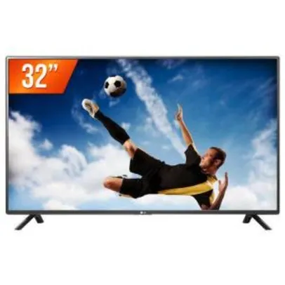 TV LED 32" LG HD 1 HDMI 1 USB Conversor Digital 32LW300C - R$ 901