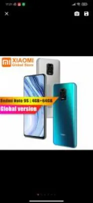 Smartphone Xiaomi Redmi Note 9S 64GB | R$937