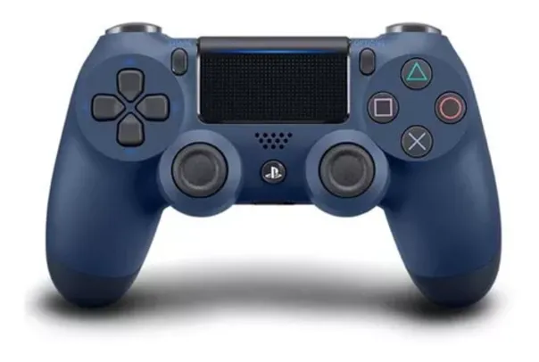 Controle S Fio Sony Dualshock 4 Midnight Blue Playstation 4